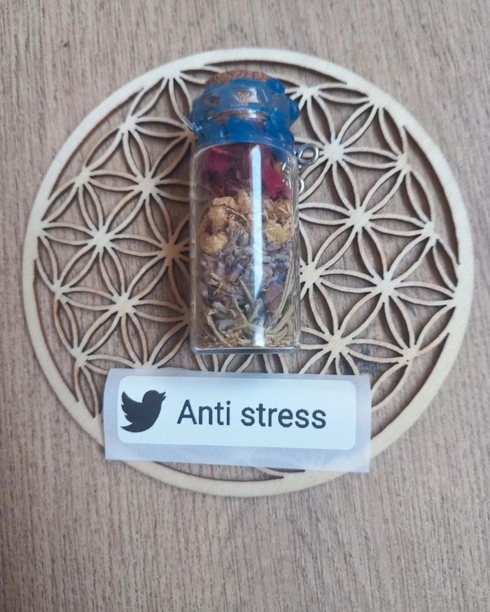 Fiole spell jar anti stress - photo numéro 2