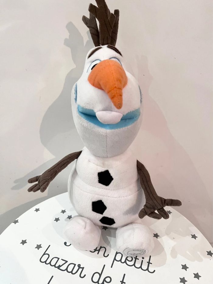 Peluche olaf reine dzs neiges - photo numéro 4