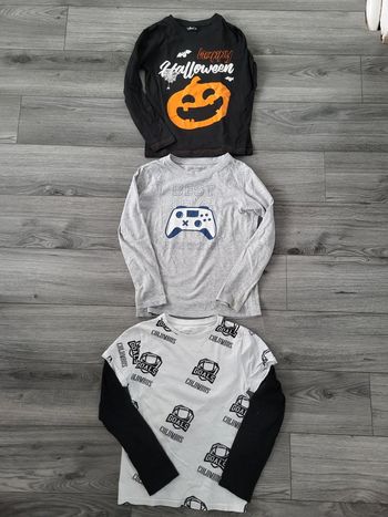 Lot de 3 tee-shirts manches longues