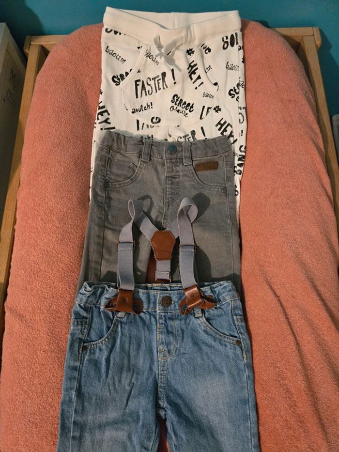 Lot de 3 pantalons 🌼 6 mois