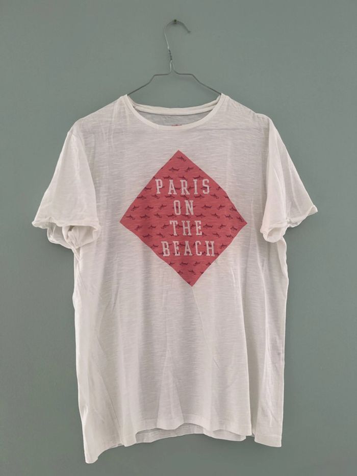 Tee shirt blanc celio