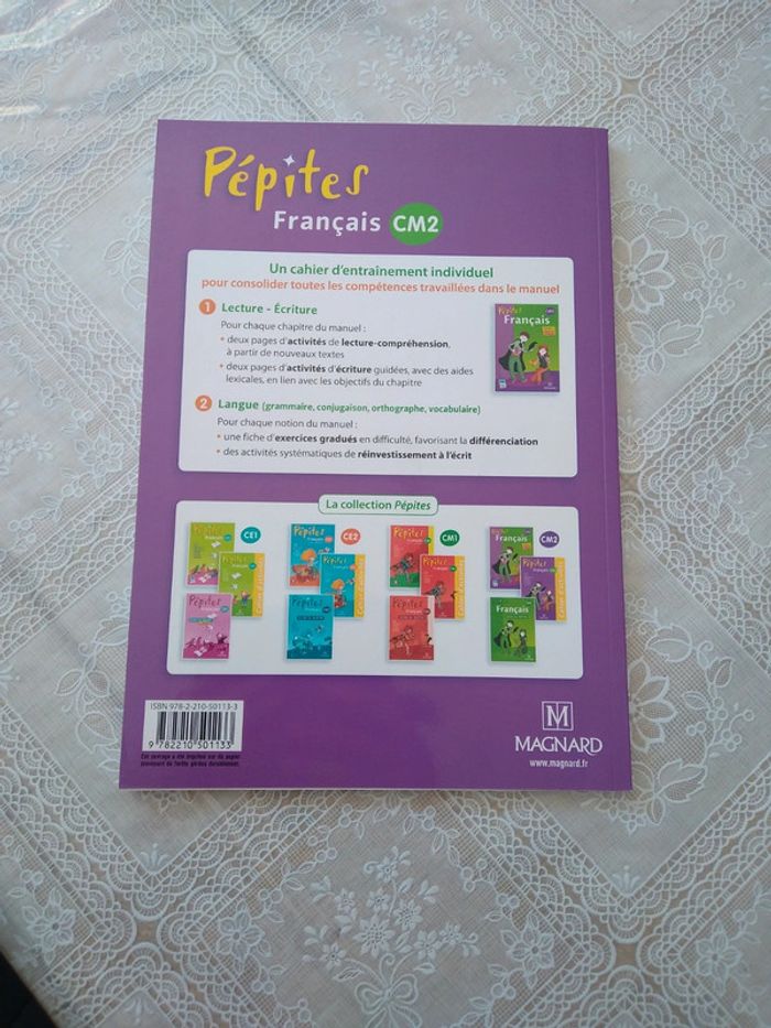 Cahier d'activités Pépites français CM2 - photo numéro 2