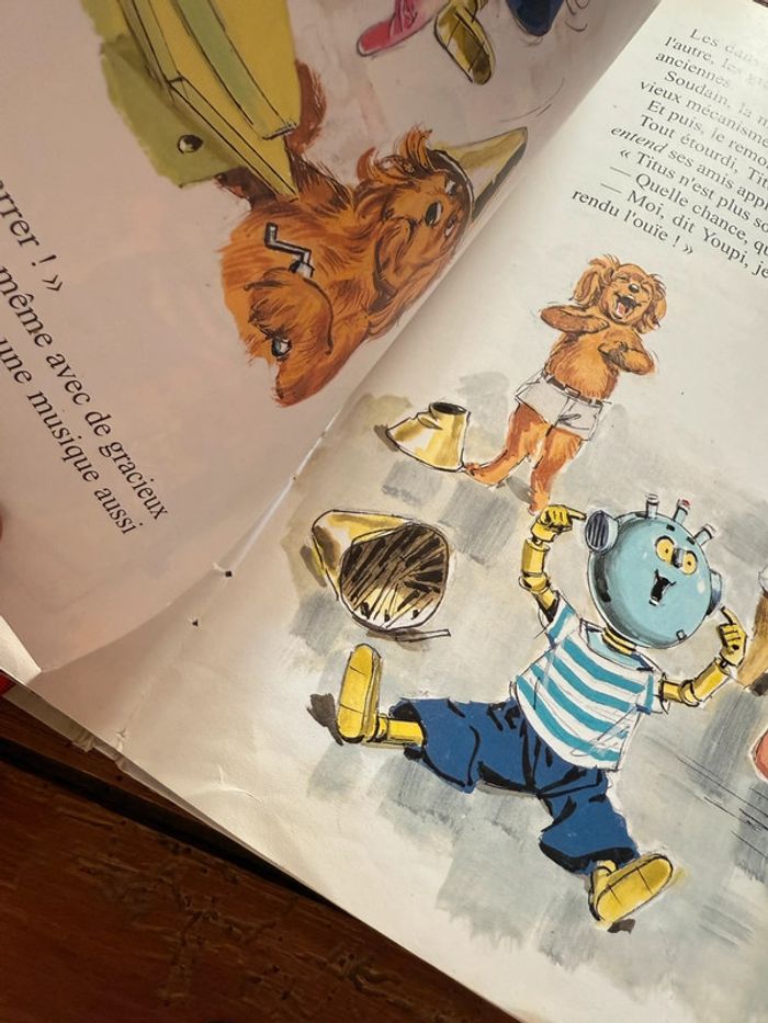 Édition Hachette Moyen - Livre rare Caroline et les vacances de Titus album bd Pierre Probst - photo numéro 5