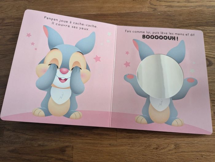 Livre miroir Disney Baby - Fais comme moi - NEUF - photo numéro 4