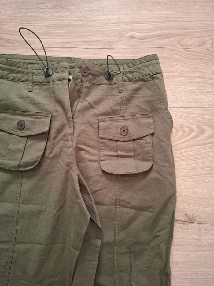Pantalon femme kaki reclaimed vintage neuf - photo numéro 4
