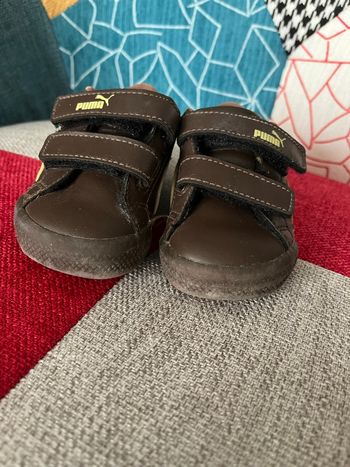 Baskets marron bébé garçon, taille 19/ puma