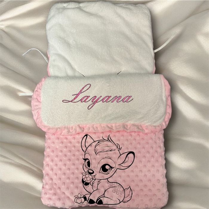 Chancelière de poussette personnalisée