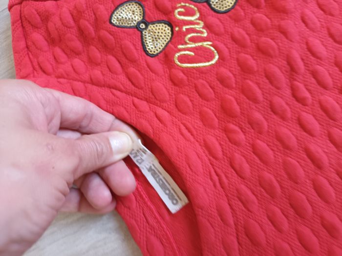 robe orchestra 12 ans neuf hiver rouge manches longues - photo numéro 2