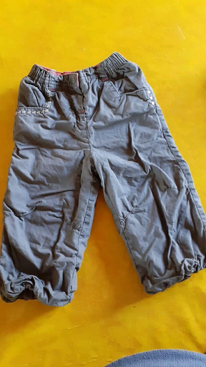 Pantalon doublé polaire