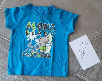 Tee shirt 6 mois