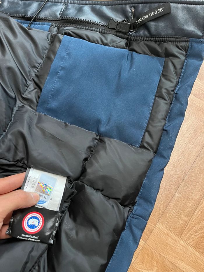 Manteau parka bleu Canada Goose - photo numéro 7