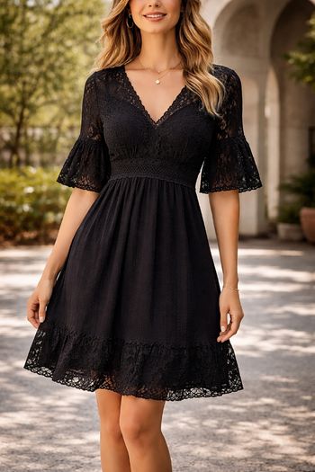 Robe Bohème aux manches évasées T38/40