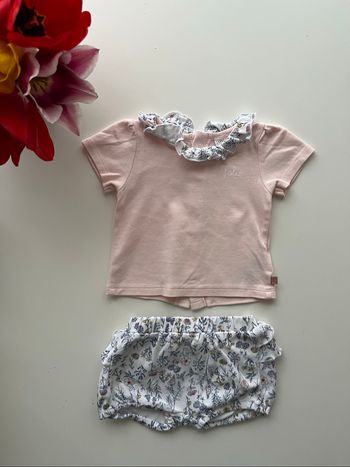Ensemble t-shirt et short Carrément Beau - 6 mois