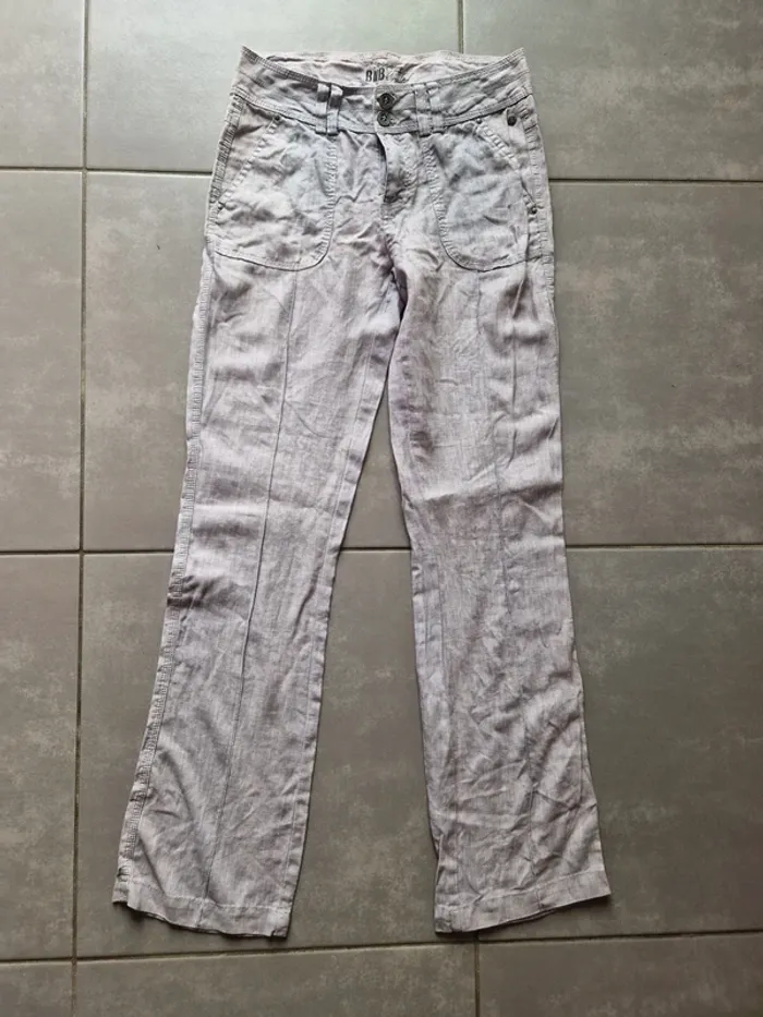 Pantalon lin