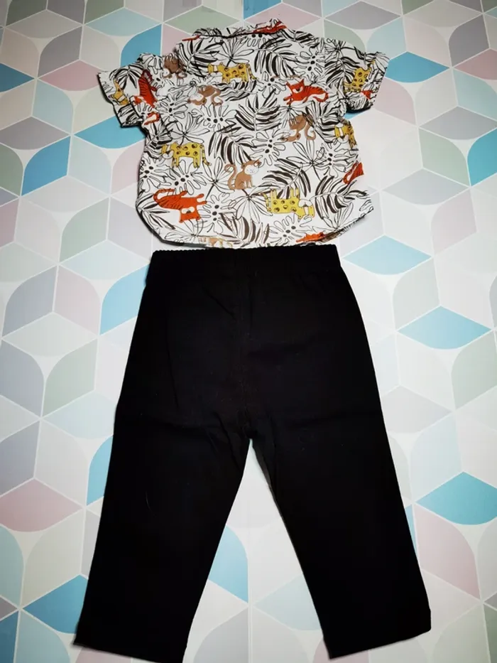 D4598 - ensemble garçon 12 mois - photo numéro 3