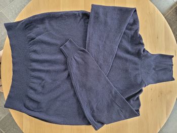Pull col roulé