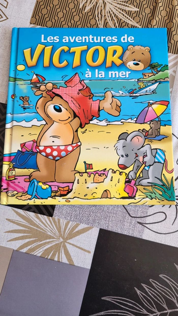 Livre les aventures de Victor à la mer