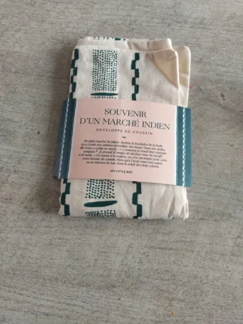 Housse de coussin my little box