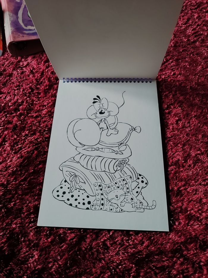 Cahier de coloriages diddl is back - photo numéro 2