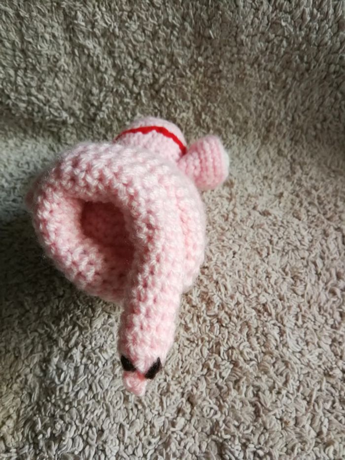 Peluche amigurumi serpent fait main crochet - photo numéro 2