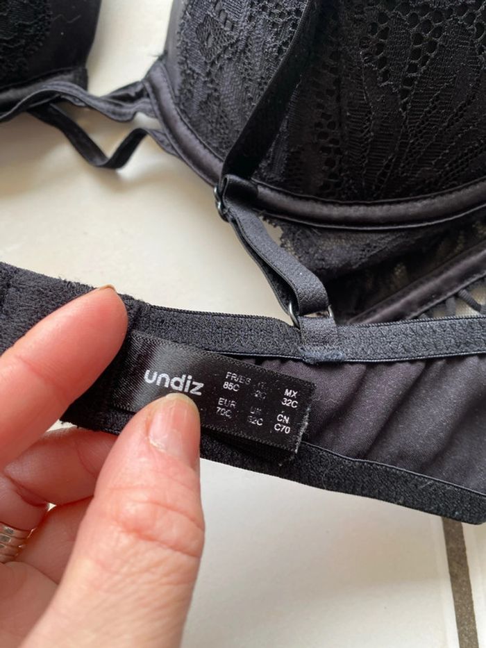 Soutien-gorge noir Undiz 85C - photo numéro 3
