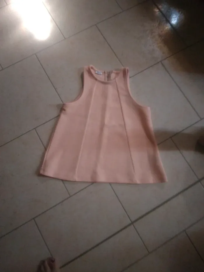 Débardeur abricot