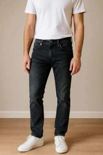🖤 Jean Levi’s 511 Slim Fit Noir Délavé | Taille 32x34