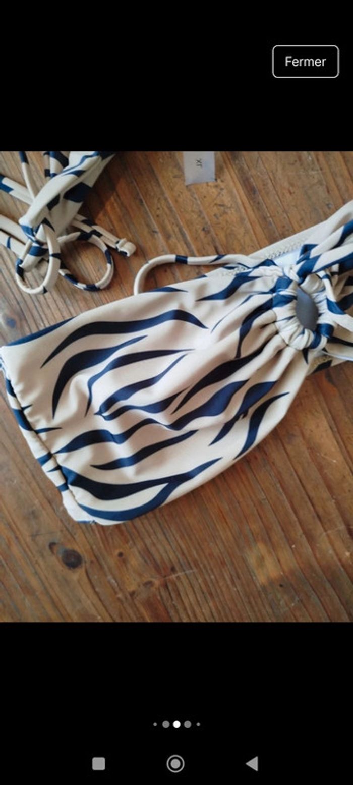 Ensemble 2 pièces maillot de bain XL  femme neuf - photo numéro 5