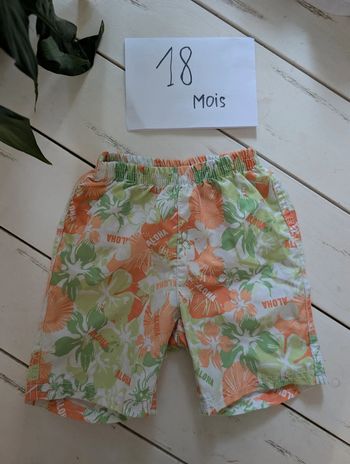 Short été bébé garçon 18 mois