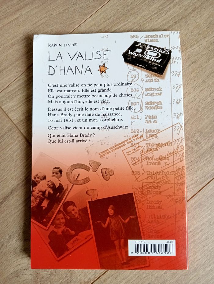Livre La valise d'hana - photo numéro 2