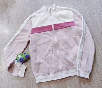 Veste sweat zippé rose Kiabi taille 12 ans