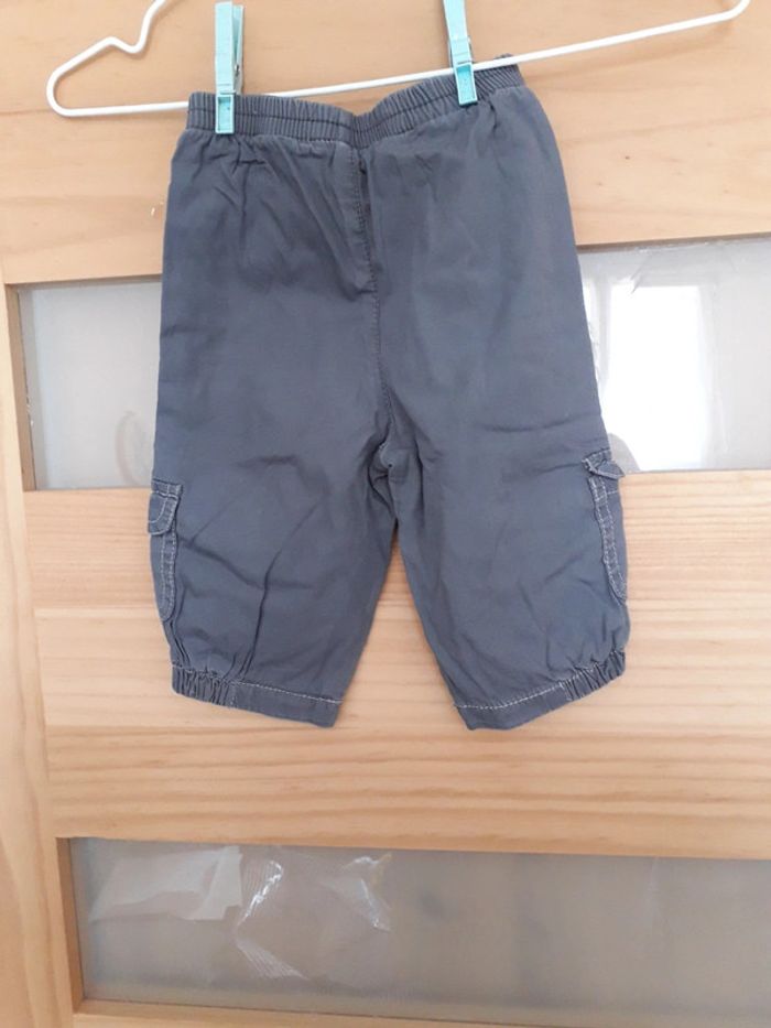 Pantalon gris garçon - photo numéro 2
