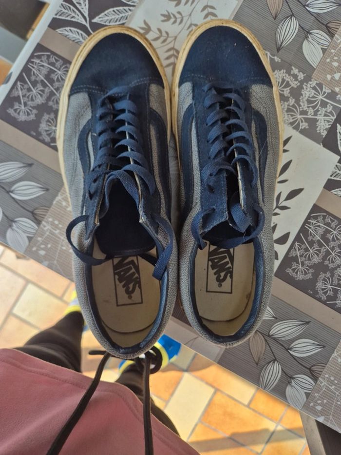 Baskets bleu vans - photo numéro 6