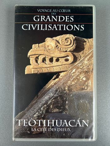 VHS Voyage au Cœur des Grandes Civilisations - TEOTIHUACAN