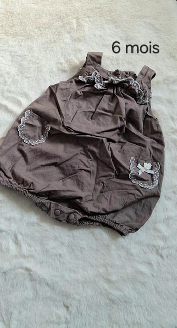 Barboteuse Tartine et chocolat taille 6 mois