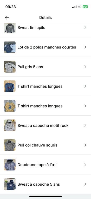 Lot fille garçon