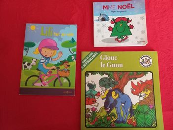 Lot de 3 livres pour enfant