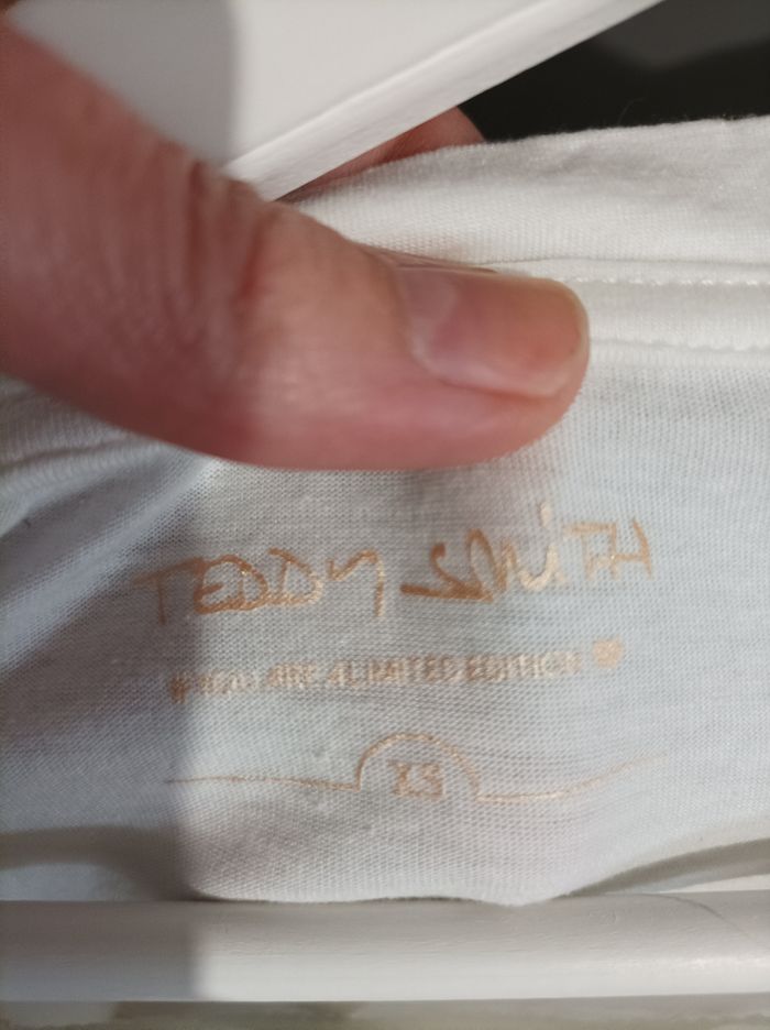 T shirt Teddy Smith taille xs - photo numéro 2