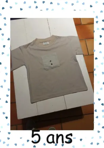 Tee-shirt beige