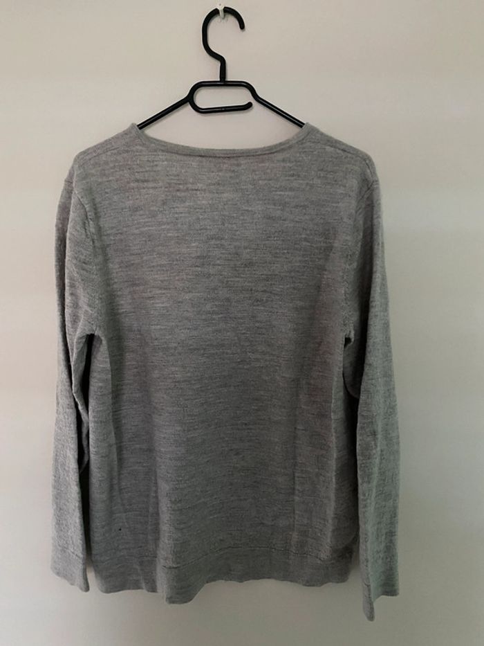 Pull gris clair Jules - photo numéro 3