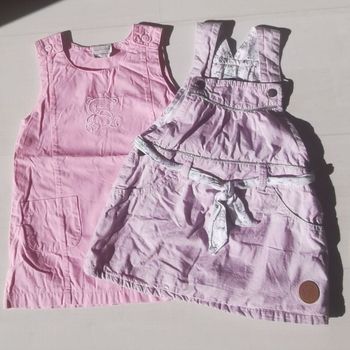 Lot de 2 robes 12 mois