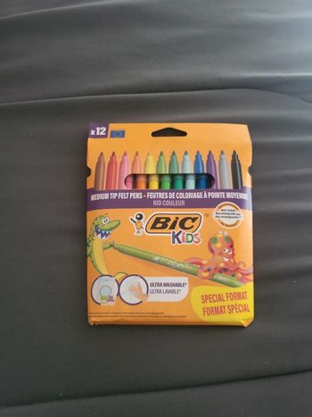 Feutre bic x12