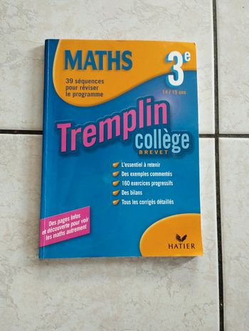 Livre math 3 ème