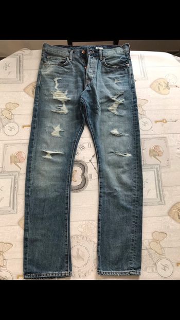 Jean homme troués neuf