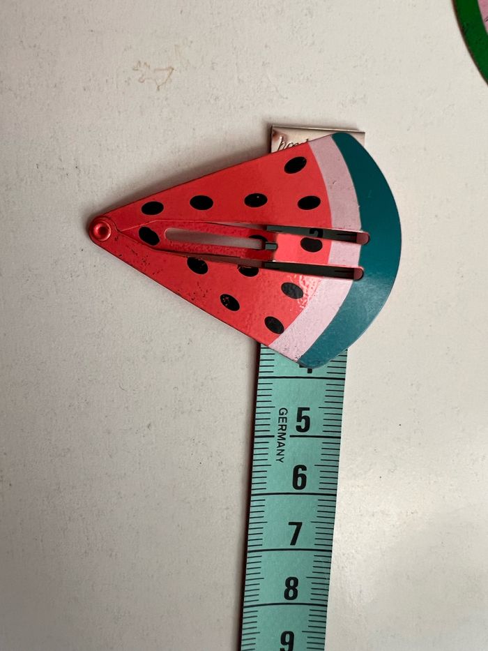 Lot barrettes fruits - photo numéro 5