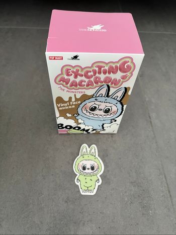 Labubu Pop Mart officiel Exciting Macaron Green Grape