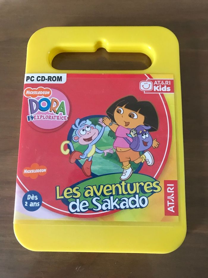 Jeu PC interactif  Dora Les aventures de Sakado ATARI 2 ans