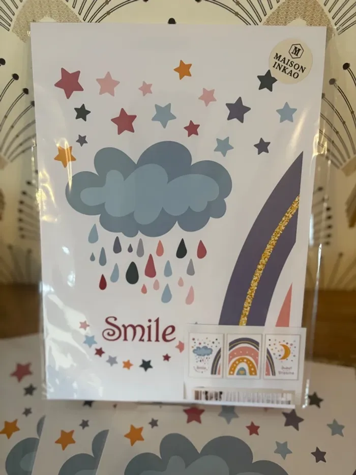 Affiches “Rainbow Dreams” pour chambre enfant