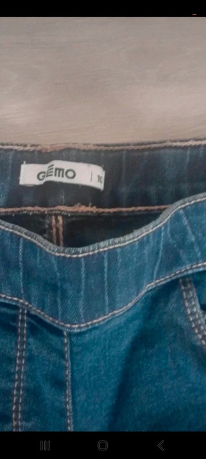 Jean skinny taille élastique 10 ans gémo - photo numéro 2