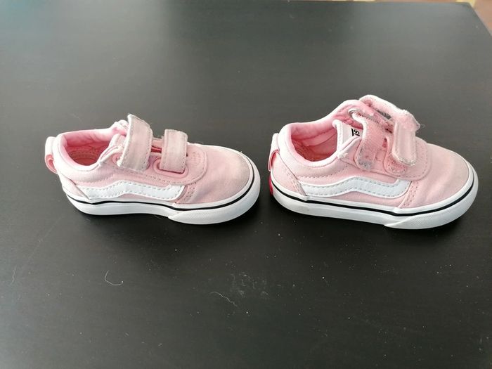 Chaussures baskets rose toile été bébé fille - photo numéro 7